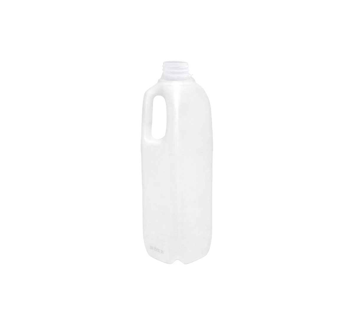 1L Square Dairy Can (White PAL C5 38mm neck)