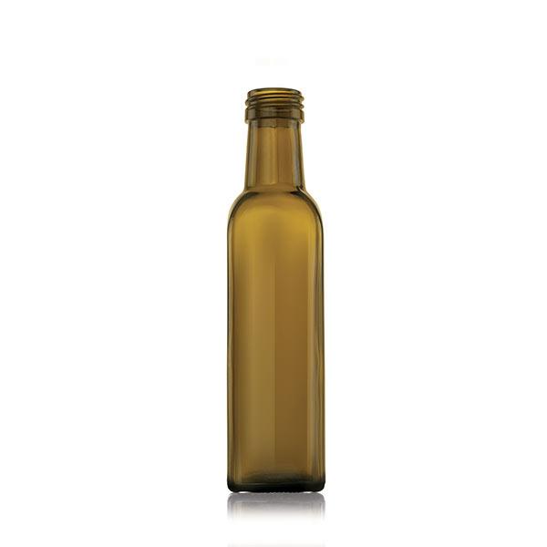 Glass Olive Oil Bottle 500ml Antique without lid (24 Carton Pack)